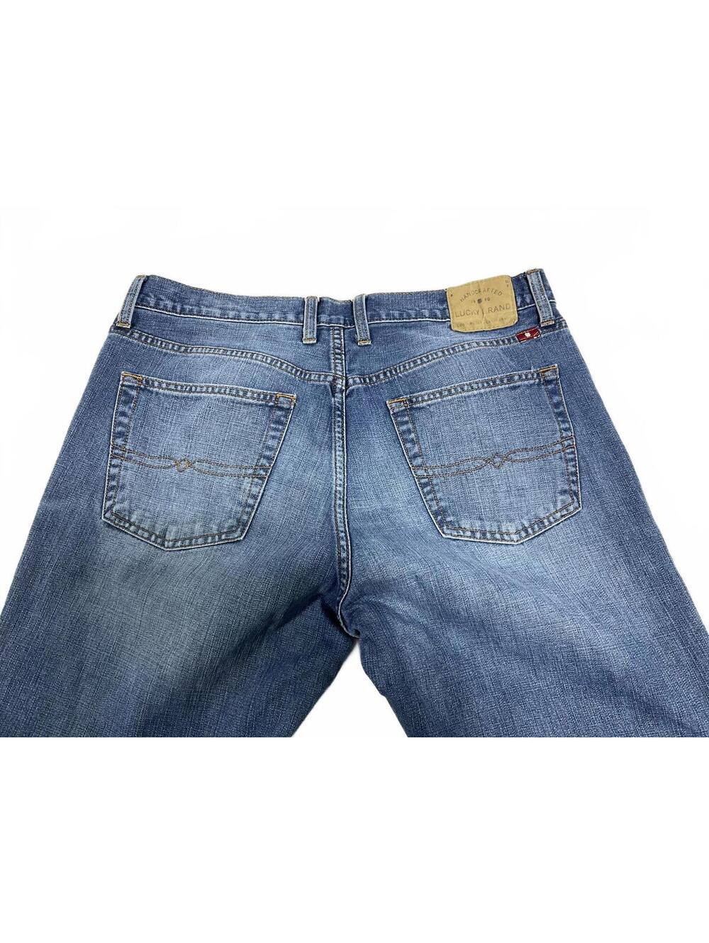 Lucky Brand Men's Relaxed 181 Straight Jeans Size 34x32 b30 - Picture 4 of 5